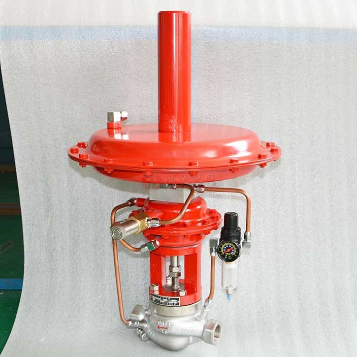 帶指揮器的壓力調節(jié)閥實物圖