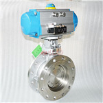 氣動對夾調節(jié)蝶閥